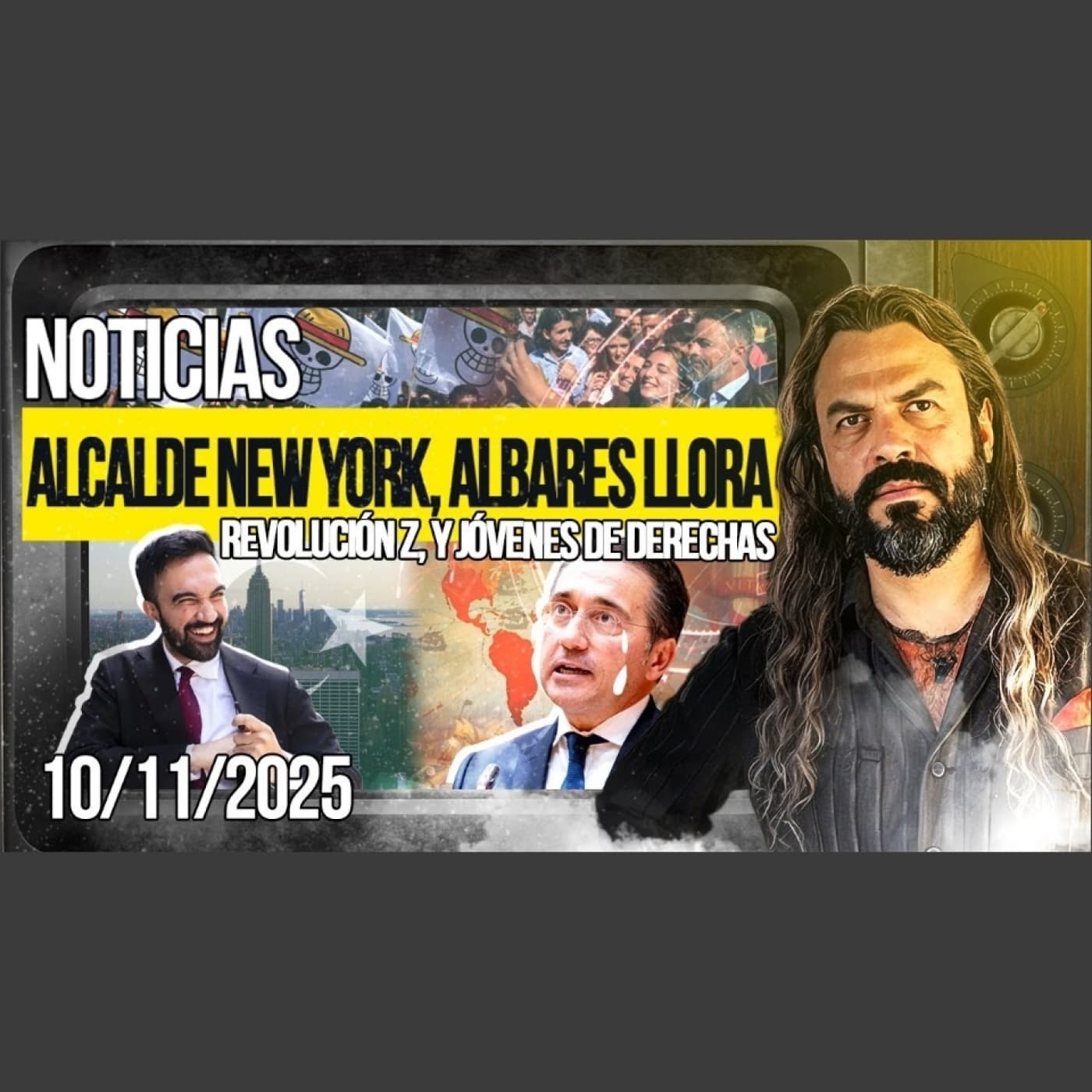 NOTICIAS EN DIRECTO con Santiago Armesilla: Nuevo Alcalde en NY, Generación Z de "derechas" y+ (20)