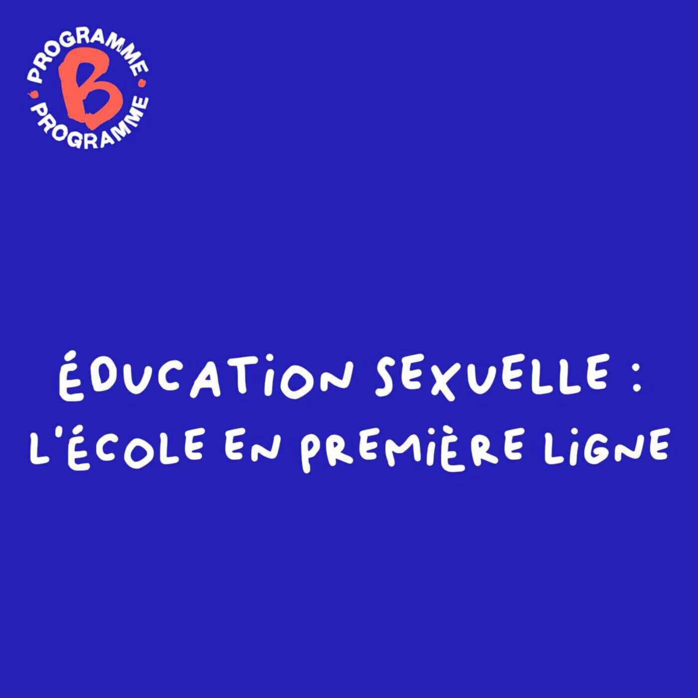 Éducation sexuelle : l'école en première ligne