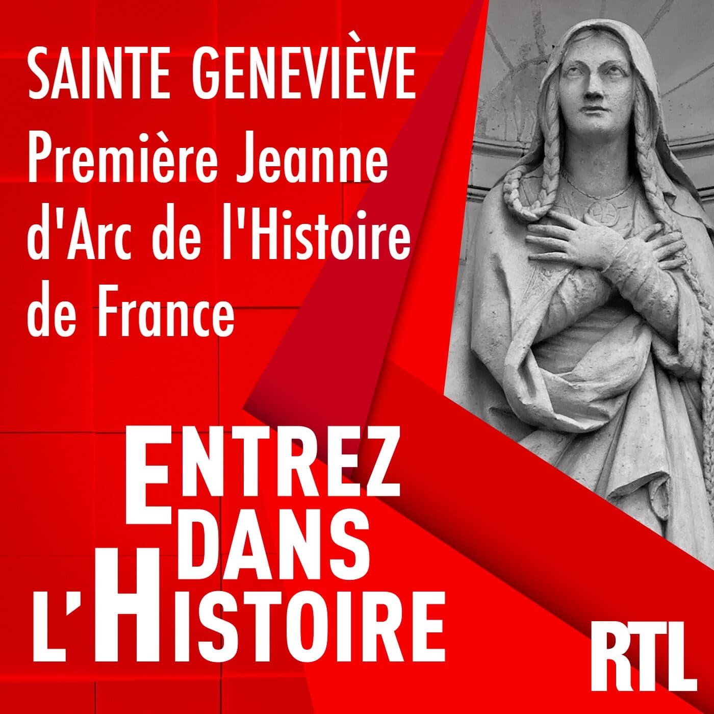 Sainte Geneviève : la première Jeanne d'Arc de l'Histoire de France