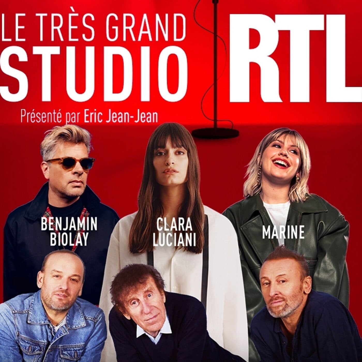 Marine, Souchon, Luciani... Émission exceptionnelle du "Très Grand Studio RTL"