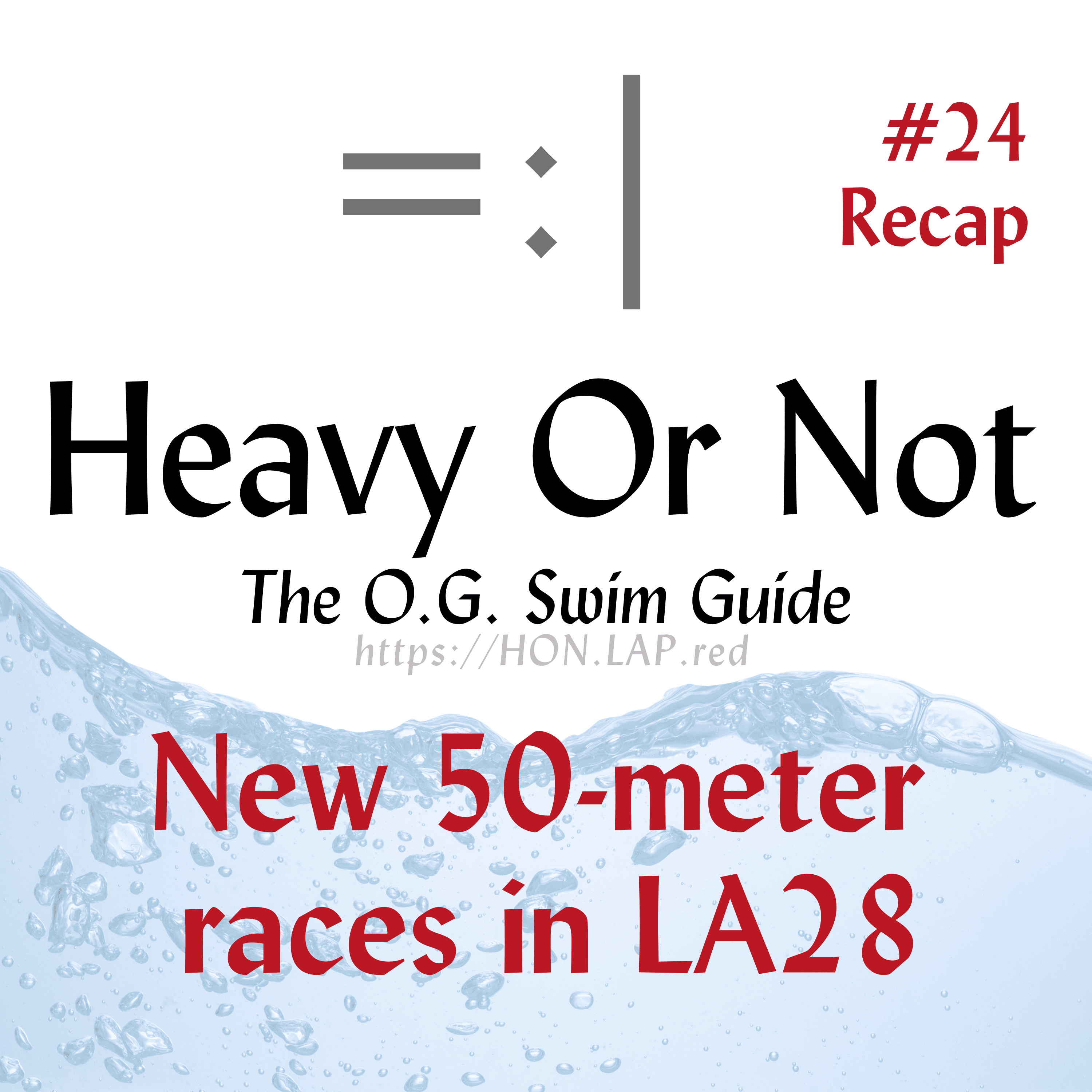 New Olympic Swim Events for LA28 + Pool Energy & a recap of 2 dozen jump cuts