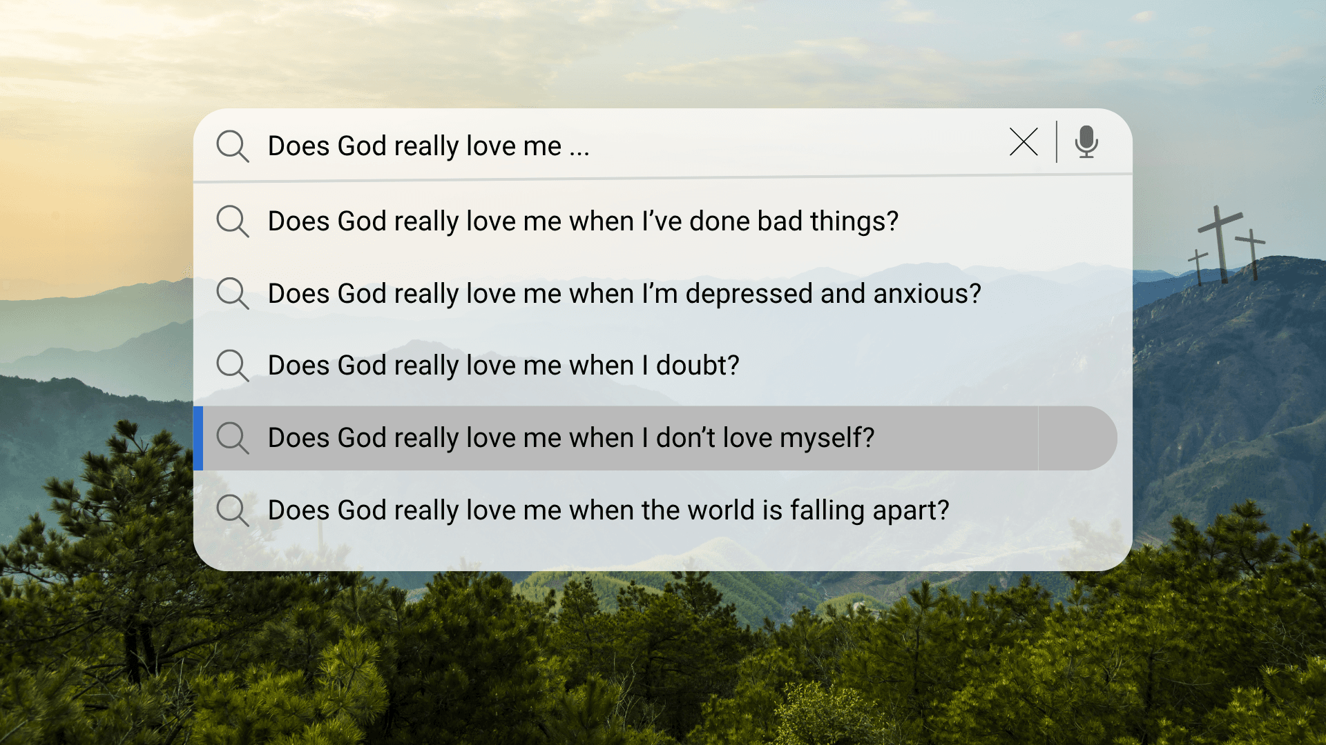 4. Does God Really Love Me When I Can't Love Myself?