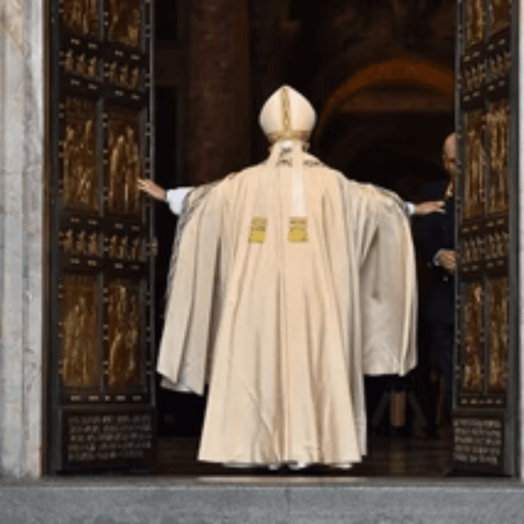 Divine Gateways: Pope Opens Portals at the Vatican Esp. 445