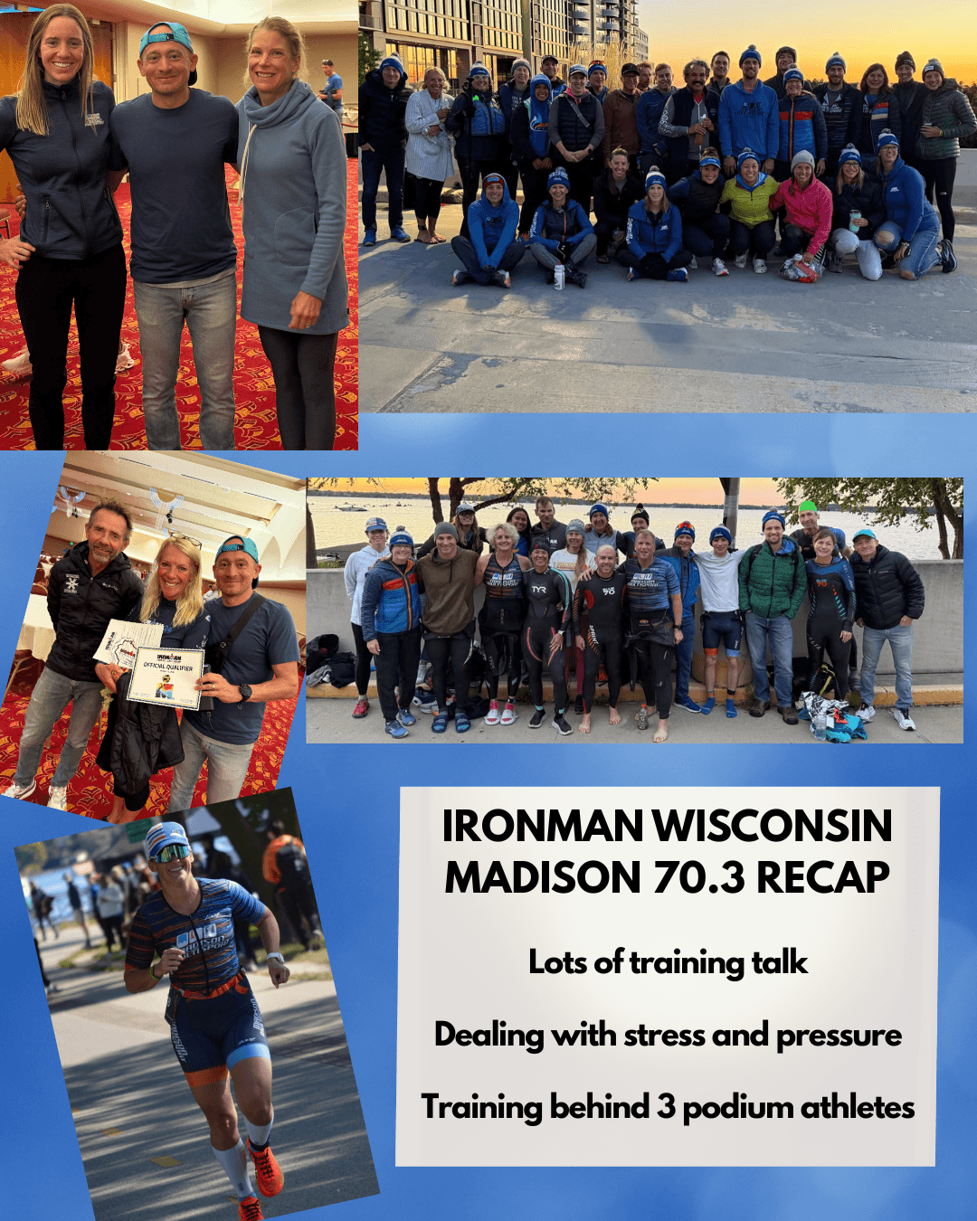 191: IRONMAN Wisconsin and 70.3 Recap. SO MANY PRs, PODIUMS and Training Talk. IMNZ switcheroo