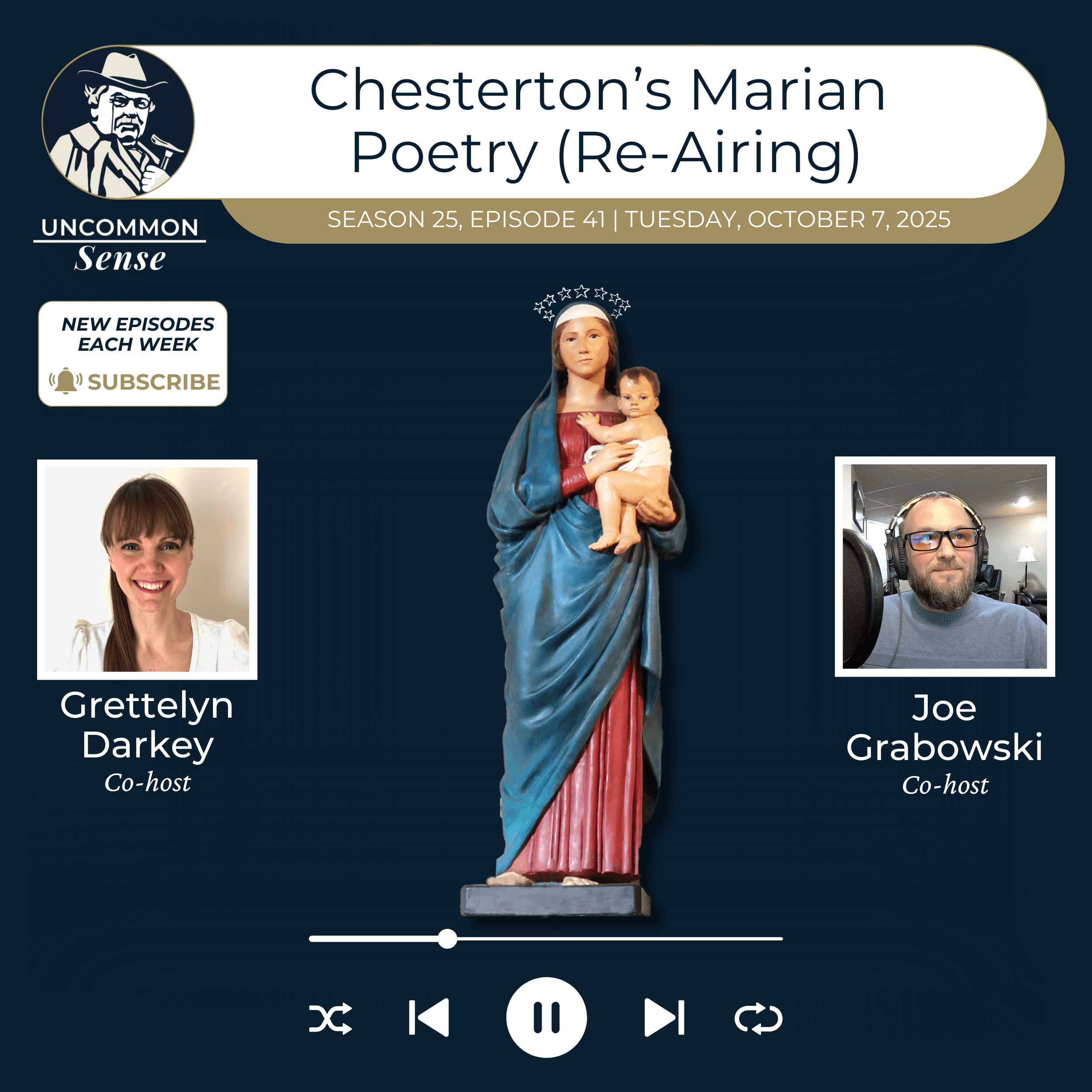 SPECIAL RE-AIRING: G.K. Chesterton's Marian Poetry