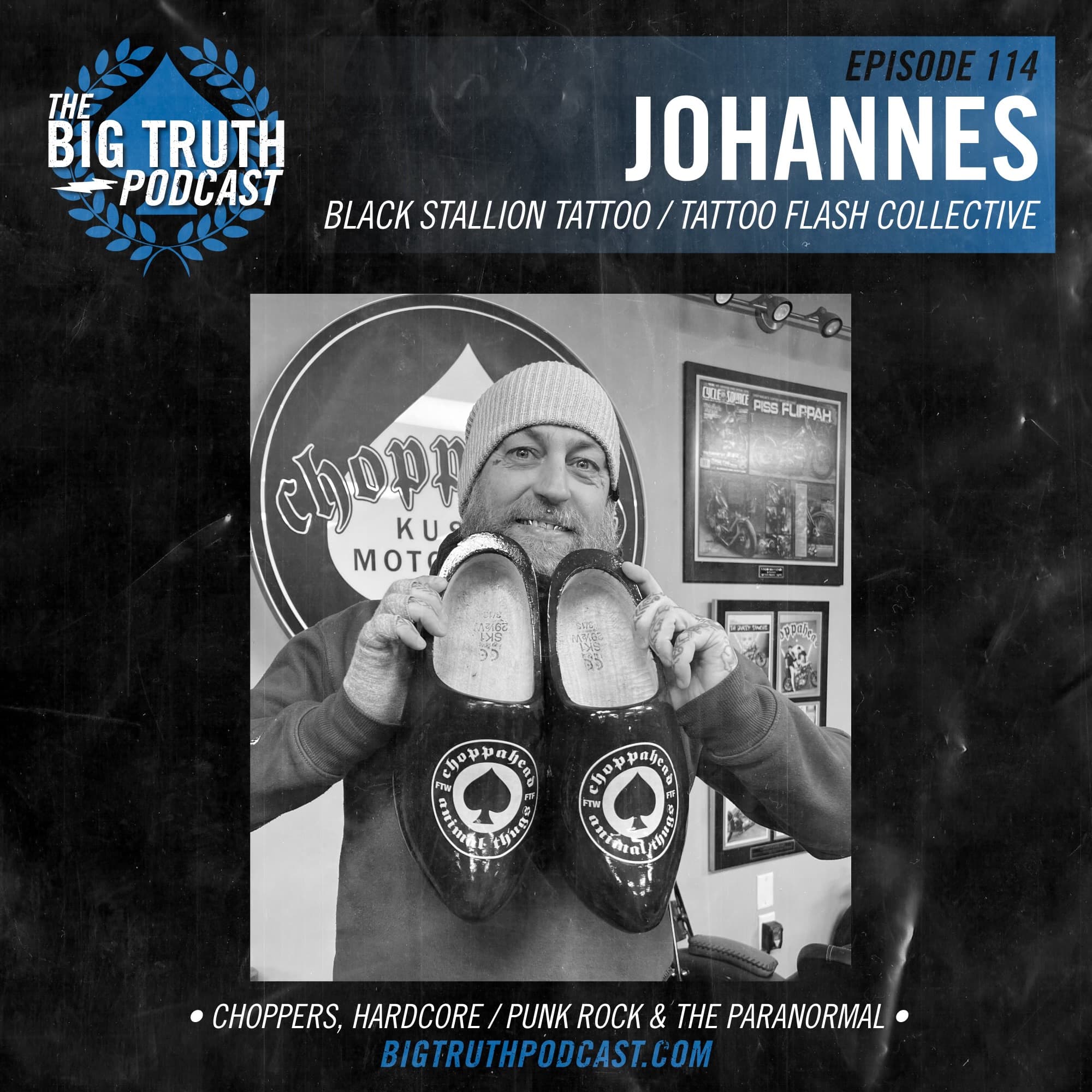 #114 - Johannes : Black Stallion Tattoo / Tattoo Flash Collective