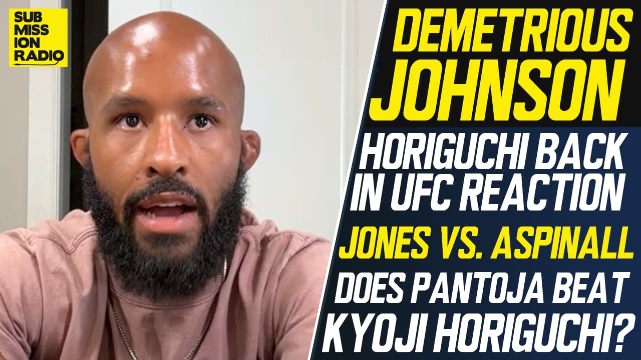 Demetrious Johnson REACTS to Horiguchi Return, Warns Tom Aspinall: "He has to take ANOTHER fight!"