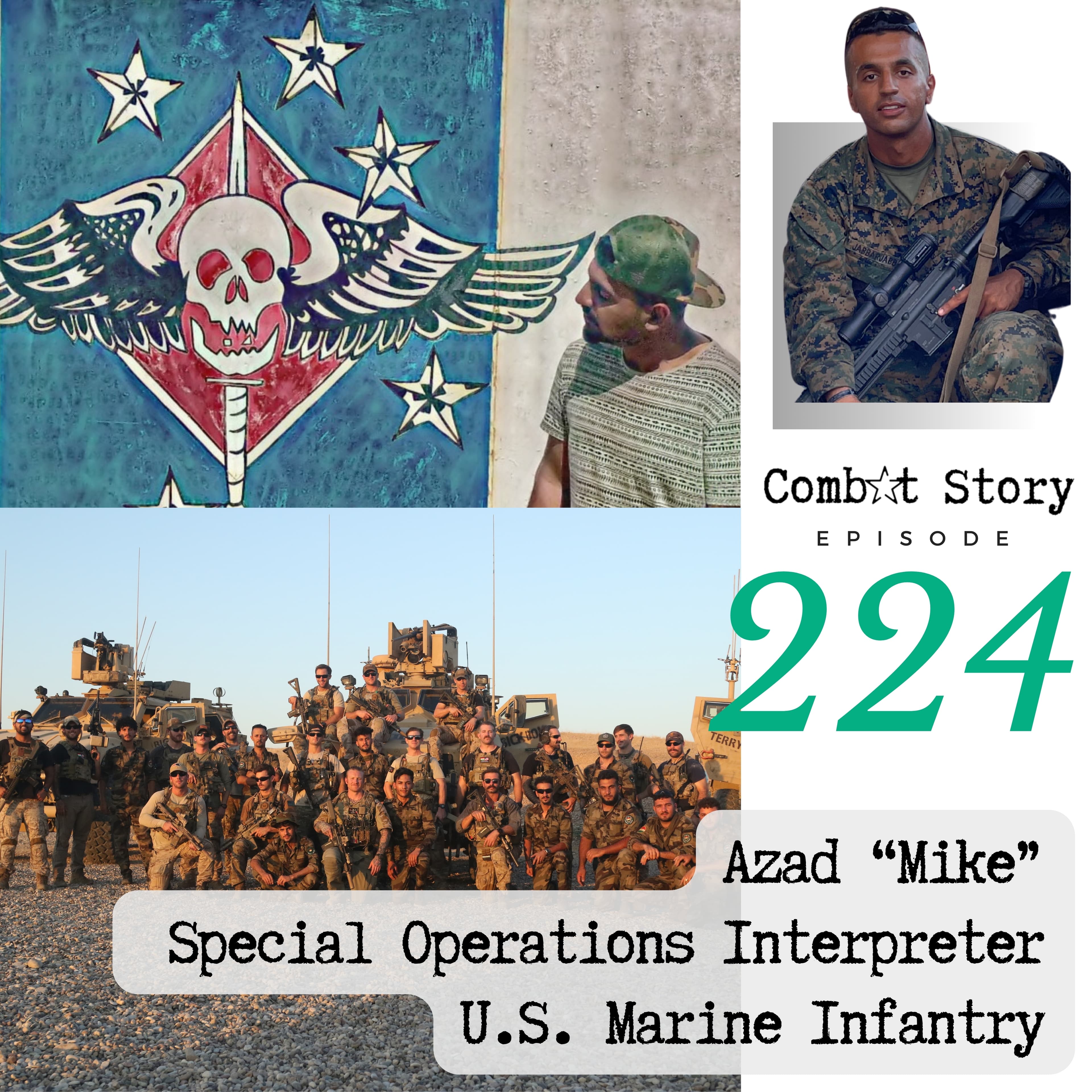 Azad "Mike" - Special Operations Interpreter to United States Marine