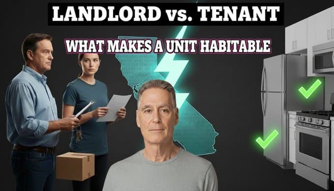 California Landlords Beware:  New Habitability Laws