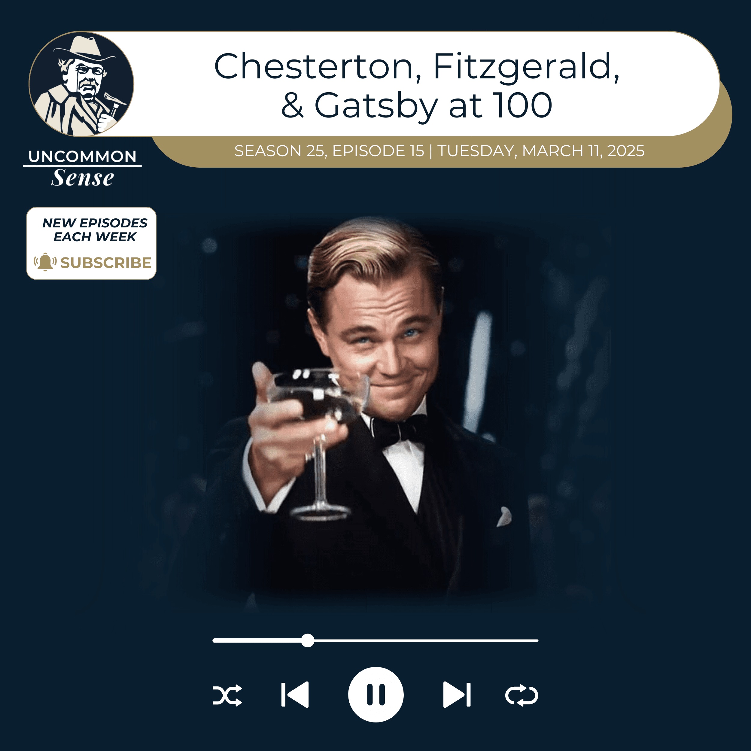 Chesterton, Fitzgerald and The Great Gatsby at 100