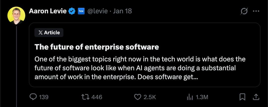 Every Agent Needs a Box — Aaron Levie, Box