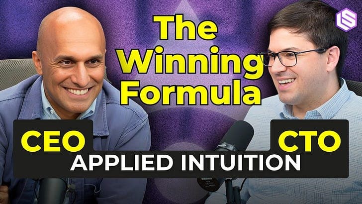Physical AI that Moves the World — Qasar Younis & Peter Ludwig, Applied Intuition