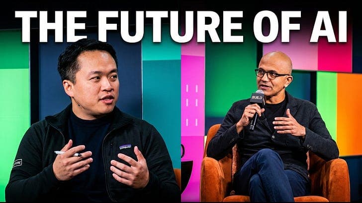 ⚡️Satya Nadella: No Priors x Latent Space Crossover Special at Microsoft Build
