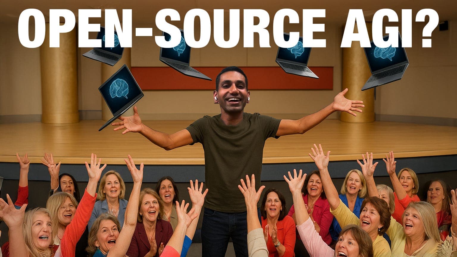 This $85M-Backed Founder Claims Open Source AGI is Safe — Debate with Himanshu Tyagi