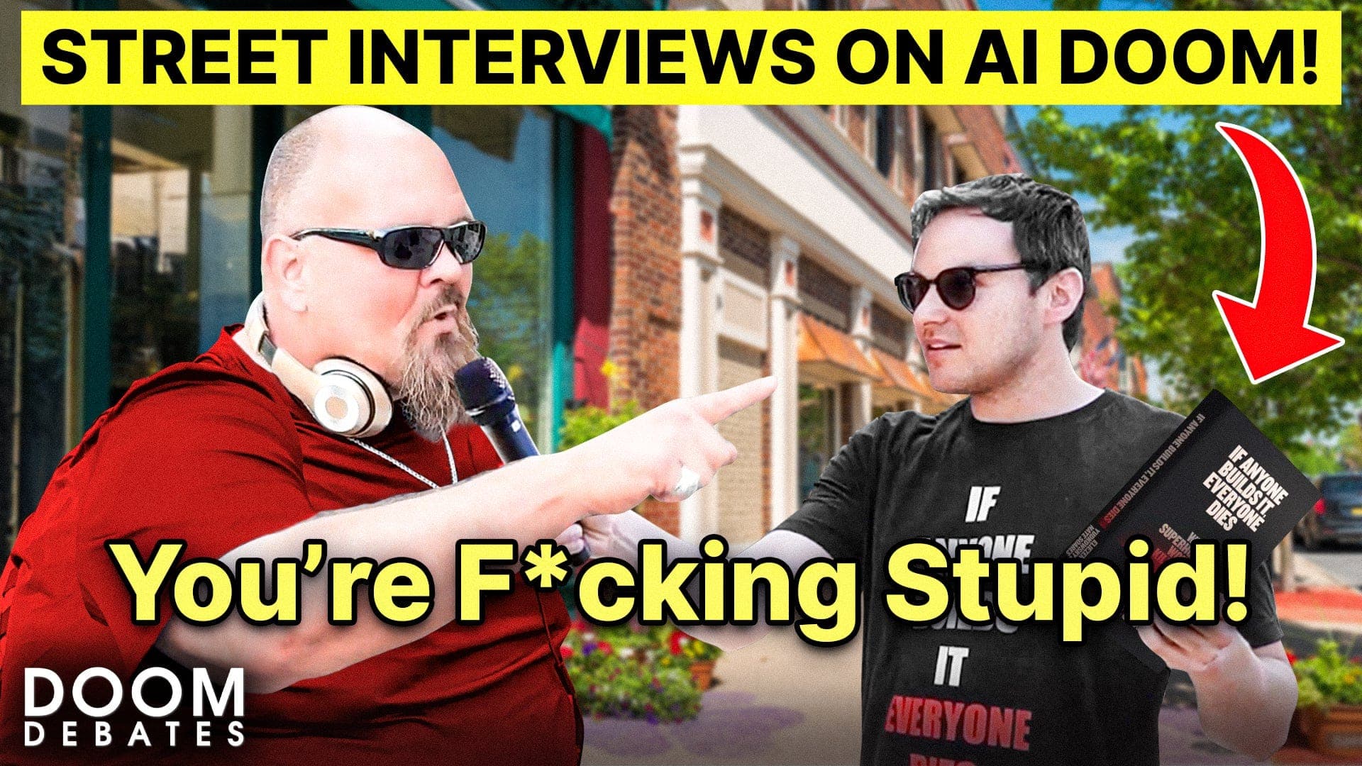 Debating People On The Street About AI Doom