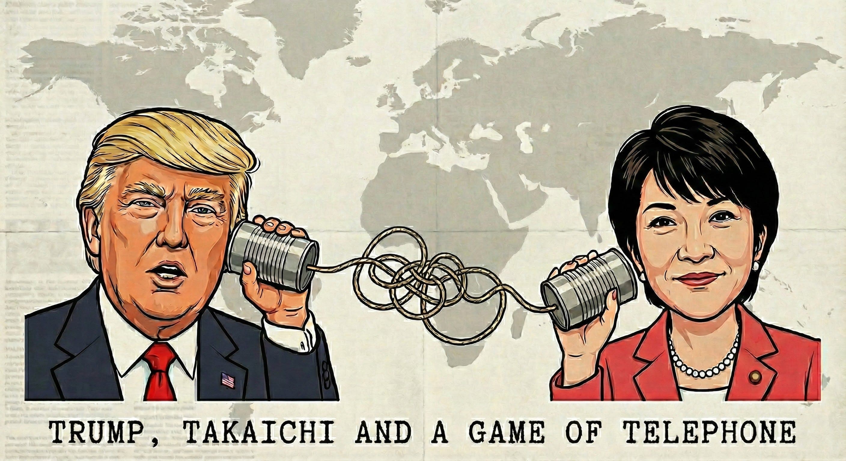 Sharp China: Trump, Takaichi and a Game of Telephone; Japan Jawboning Continues; An Internet Governance Study Session; China Making Trade 'Impossible'