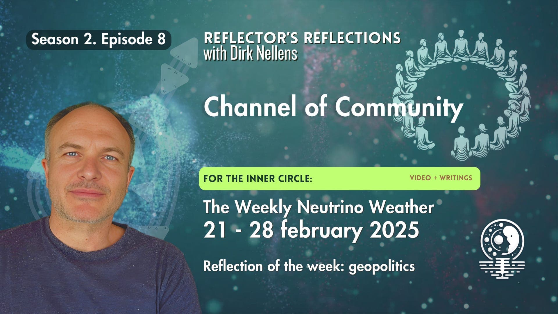 Channel of community: our wiring for social integration | Neutrino Weather 21-28 Feb | Geopolitics