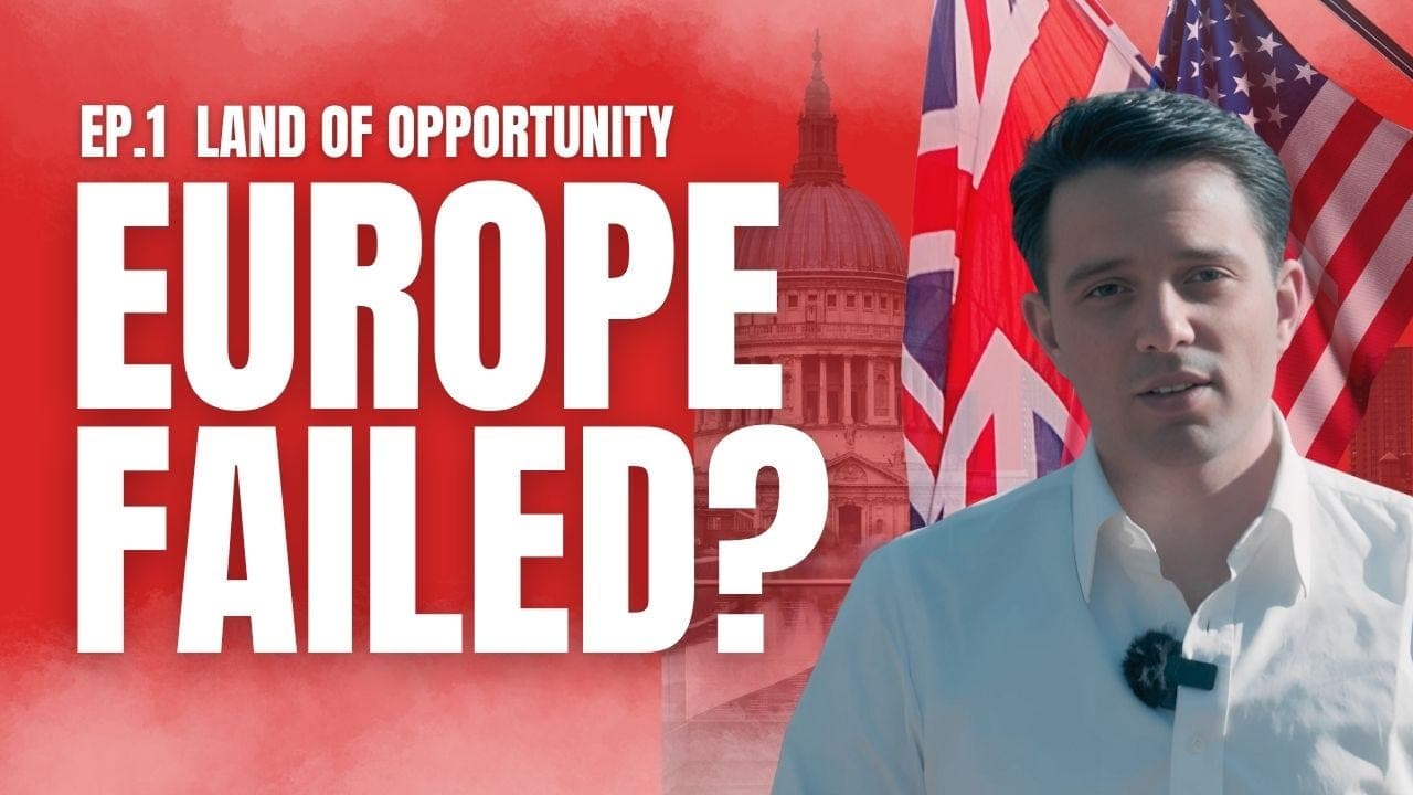 How Did America's Economy CRUSH Europe Since 2008? - Ep 1 - Land of Opportunity
