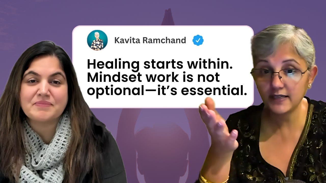 From Rock Bottom to Mindset Mastery: Kavita Ramchand’s Journey