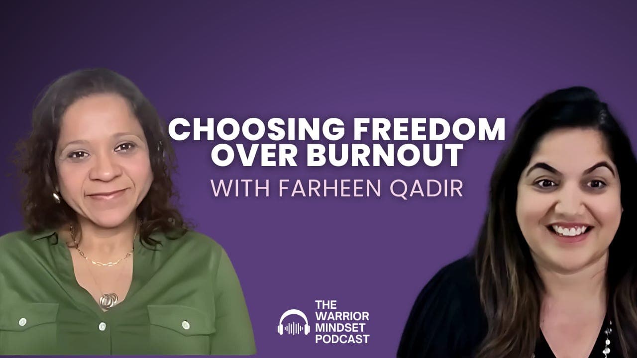 Finding Freedom After Burnout: Farheen Qadir’s Journey From Executive to Entrepreneur