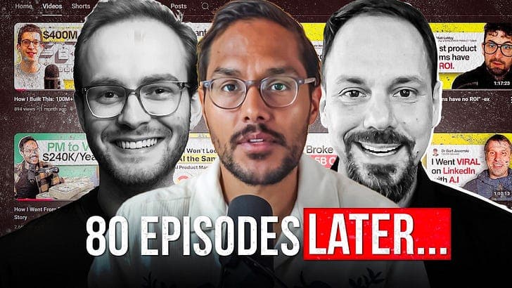 What I Learned From Filming 80 Podcast Episodes