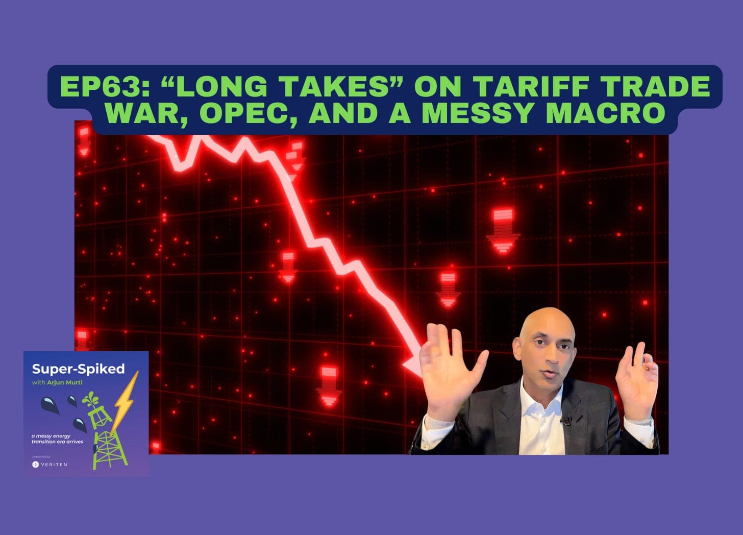 Super-Spiked Videopods (EP63): “Long Takes” On Tariff Trade War, OPEC, and a Messy Macro