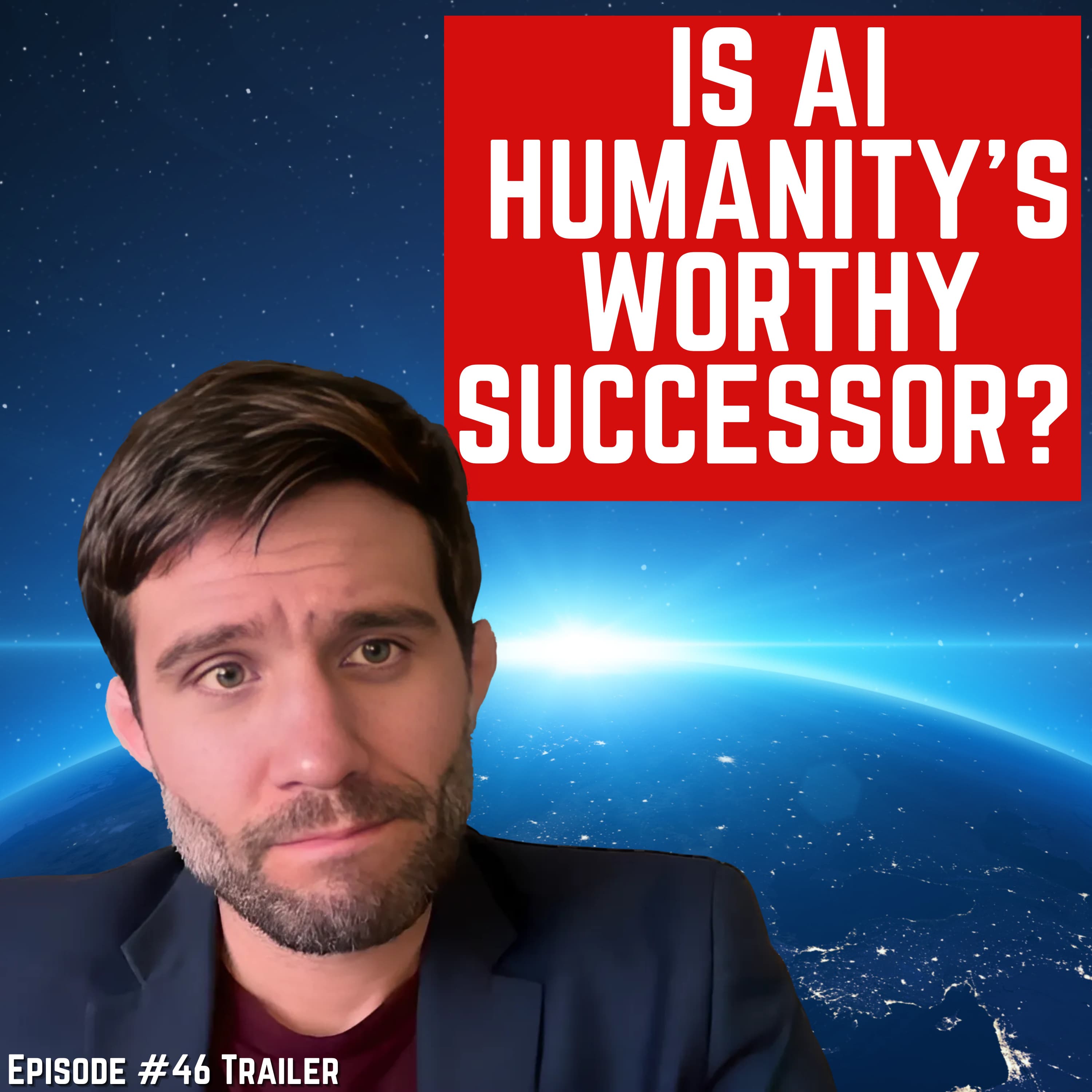 Episode 46 Trailer: “Is AI Humanity’s Worthy Successor?“ For Humanity: An AI Risk Podcast