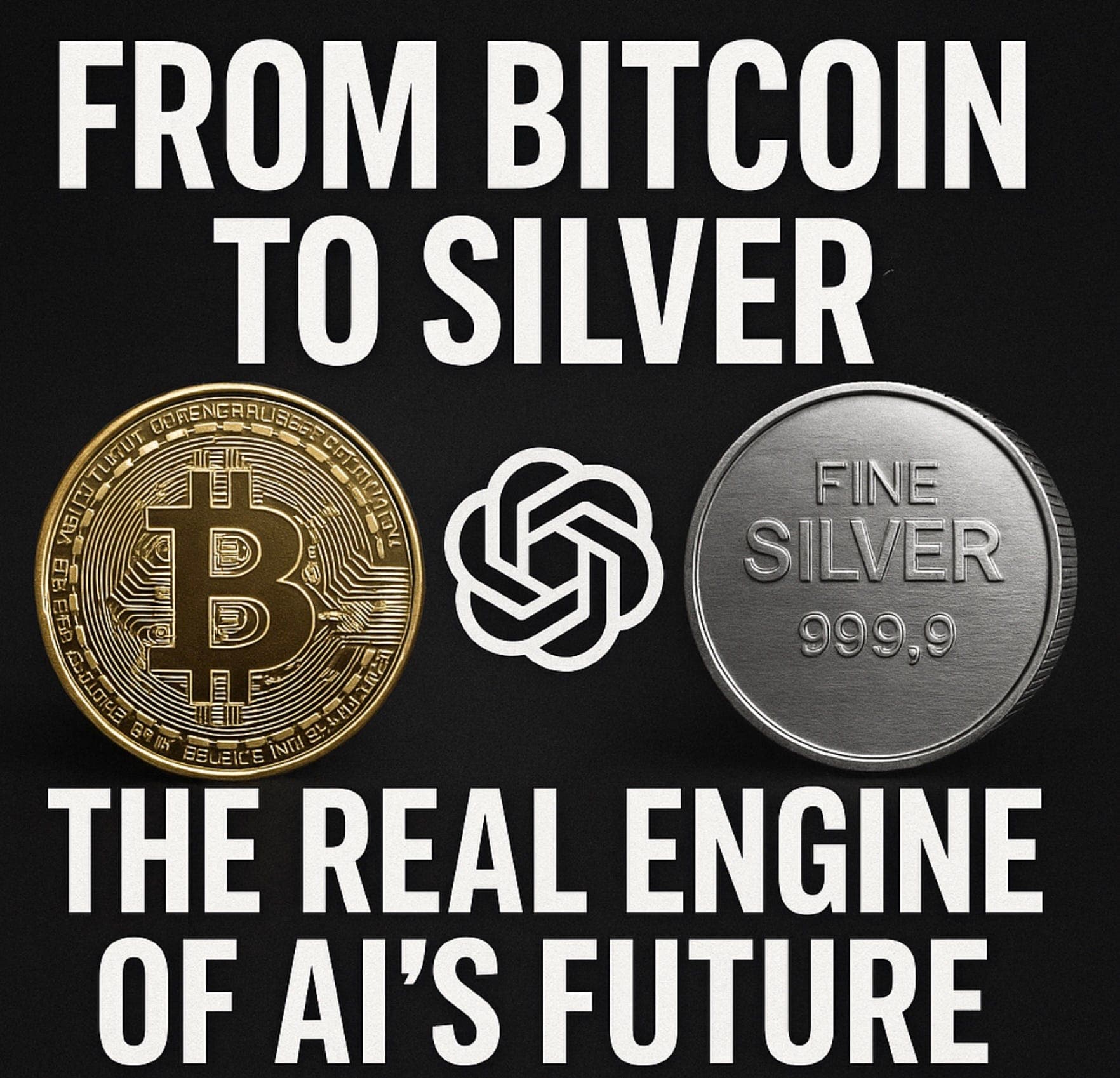 From Bitcoin to Silver: The Real Engine of AI’s Future