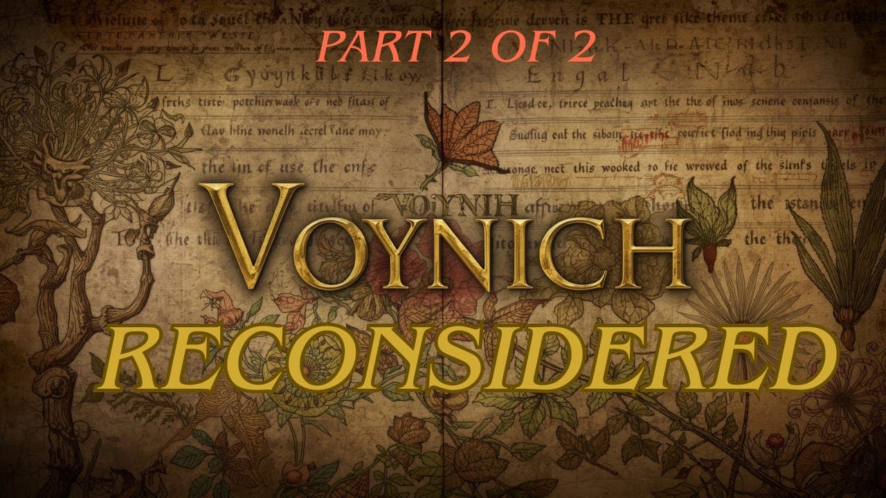 Can AI decode the Voynich Manuscript? Part 2/2