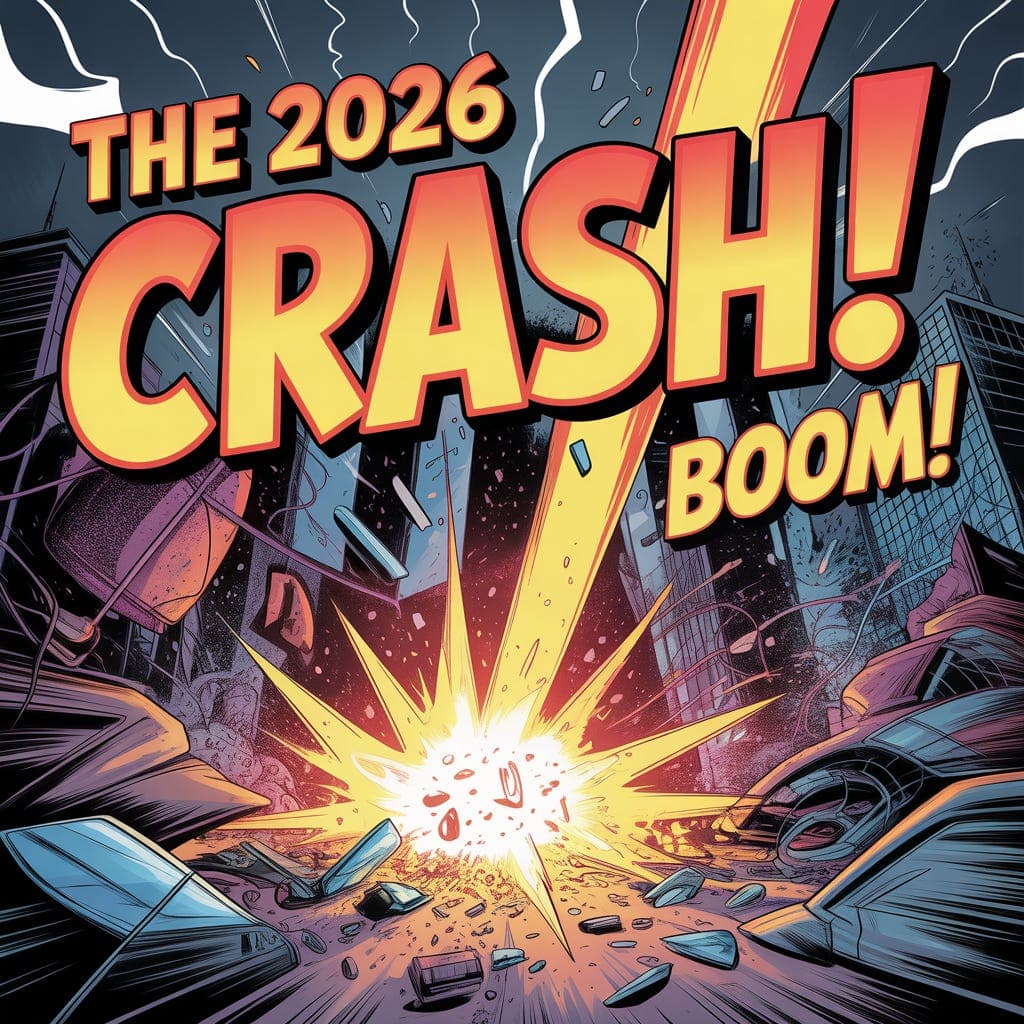 The 2026 Crash: Crypto & Stocks Will Tank