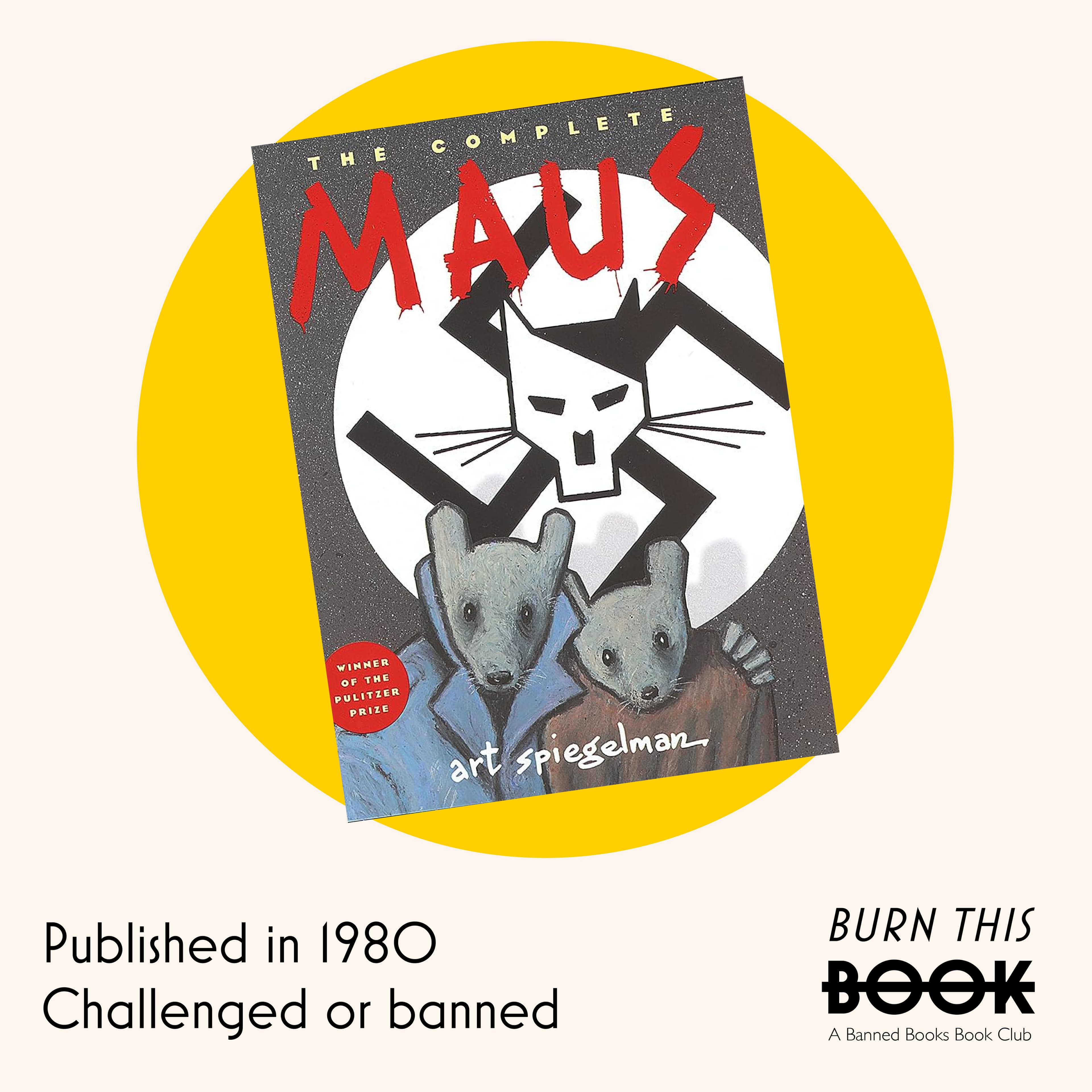 Maus I & II, by Art Spiegelman (1980) feat. Amy Nielsen