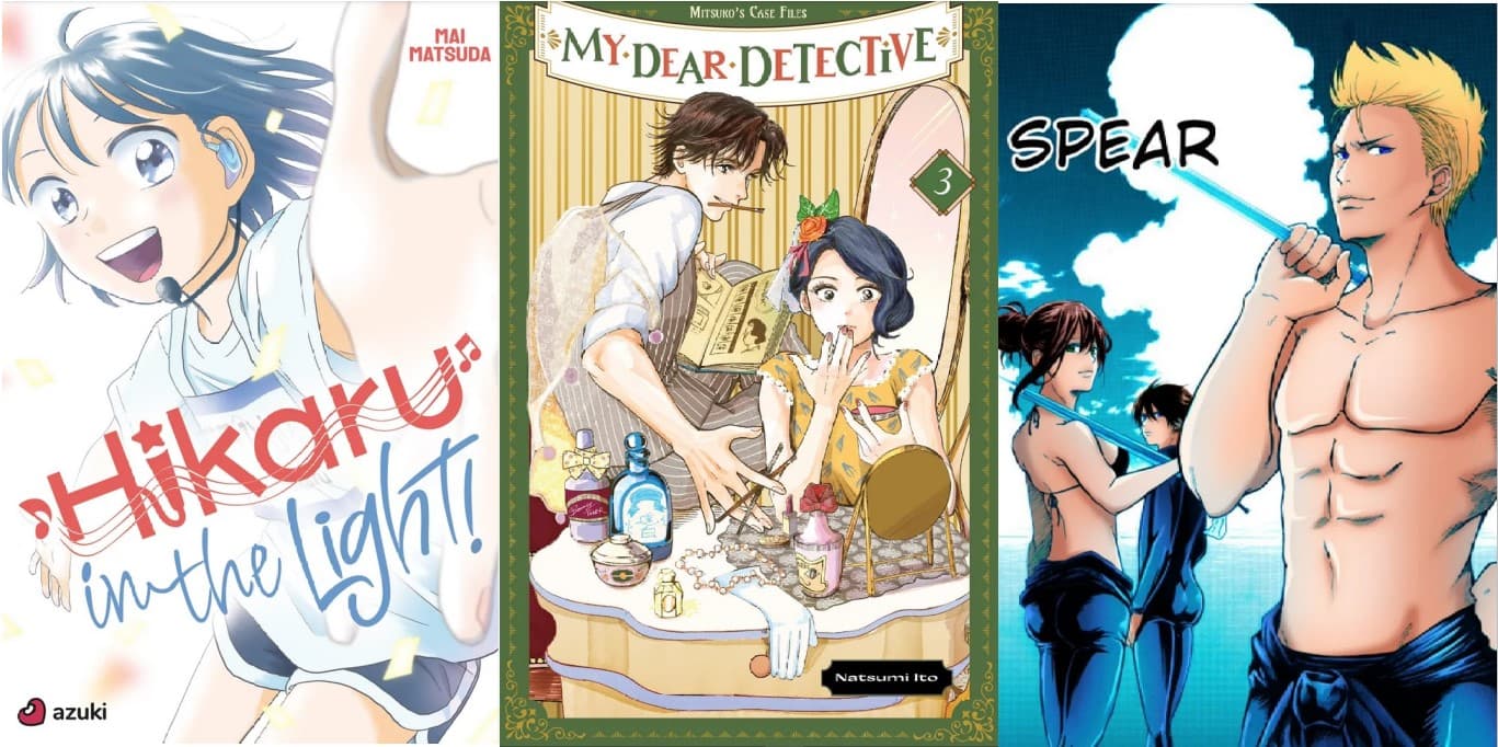 Hikaru in the Light / My Dear Detective: Mitsuko’s Case Files / Spear