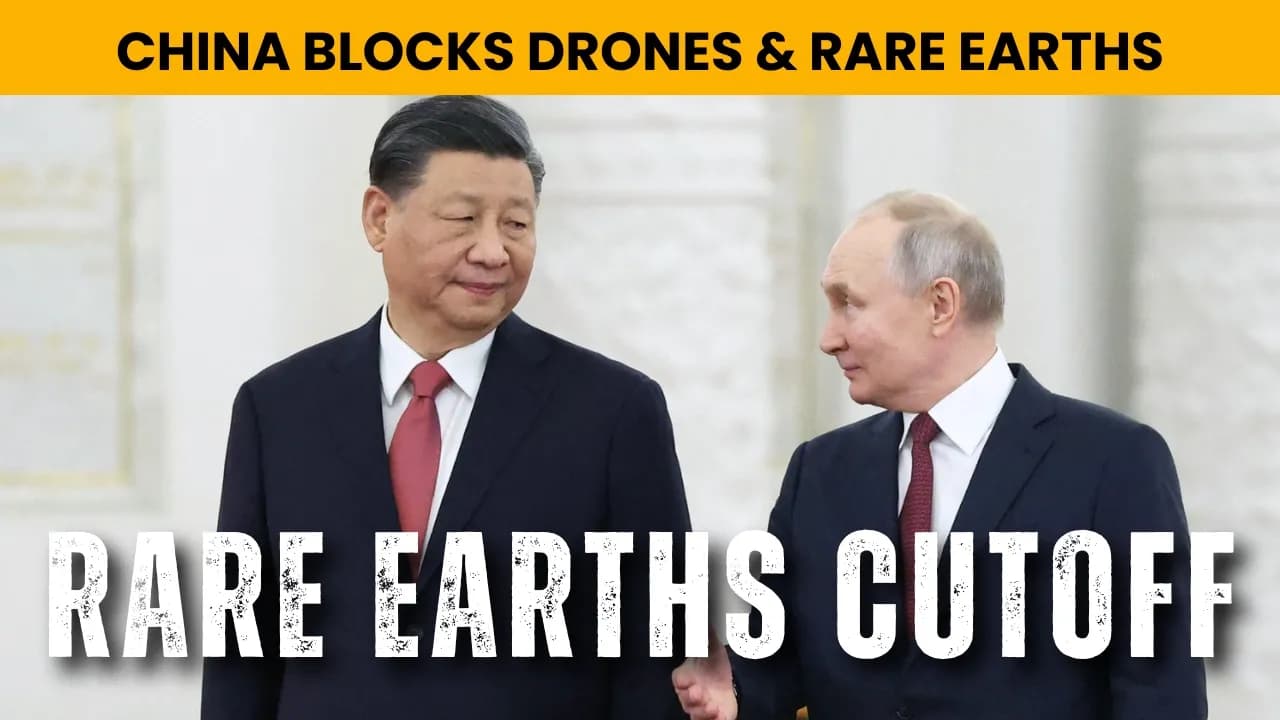 Rare Earths and Drones: China Is Squeezing the West