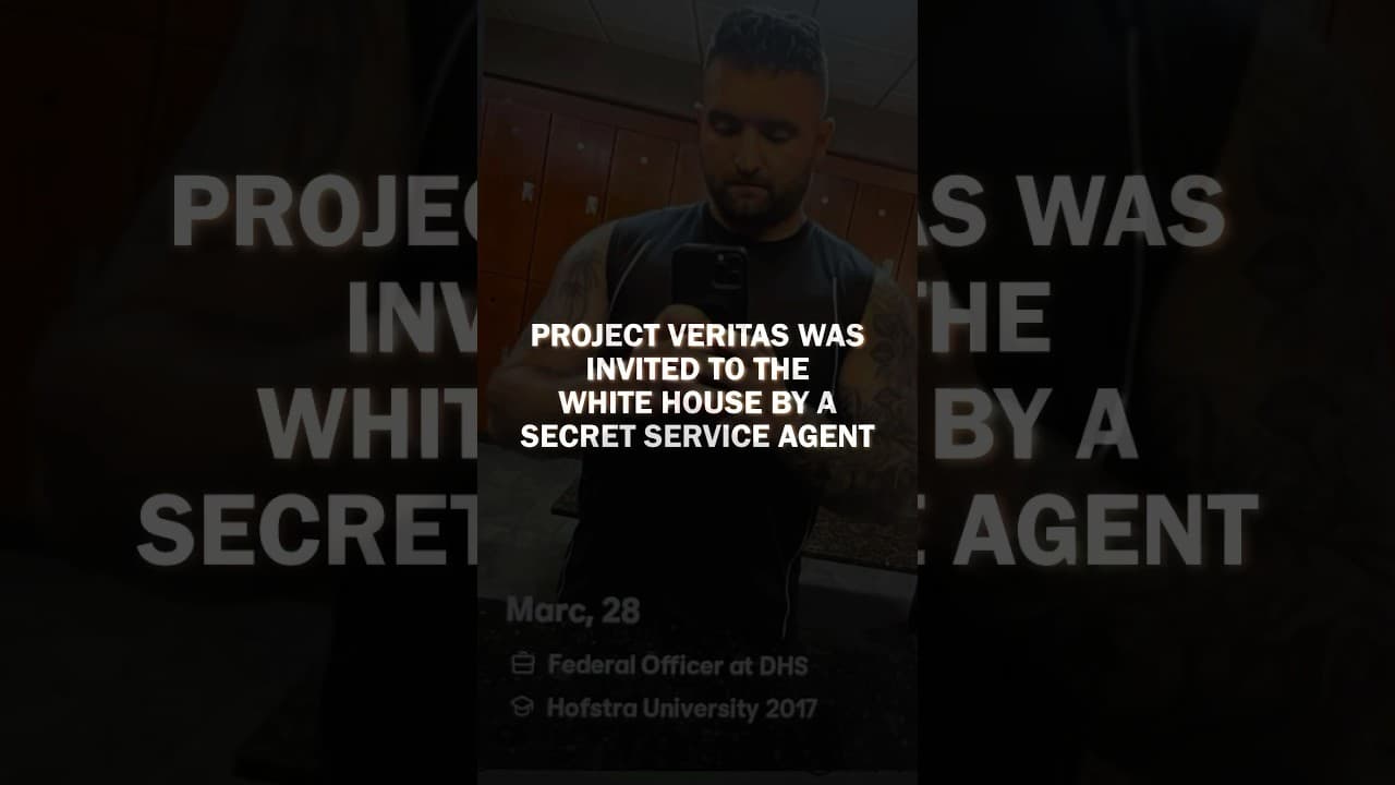 🚨Project Veritas Invited to White House by Rogue Secret Service Agent - Shocking Security Failures!