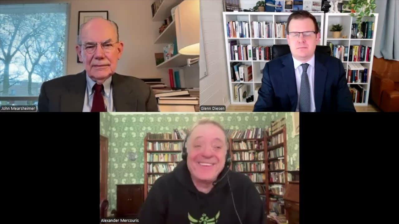 Fake Diplomacy & Permanent Conflict - John Mearsheimer, Alexander Mercouris & Glenn Diesen