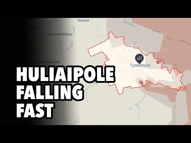 Kupyansk ebb and flow. Huliaipole falling fast