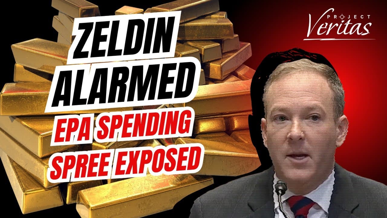 EPA Nominee Zeldin Alarmed by Project Veritas Video Exposing EPA's Last-Minute Spending Spree