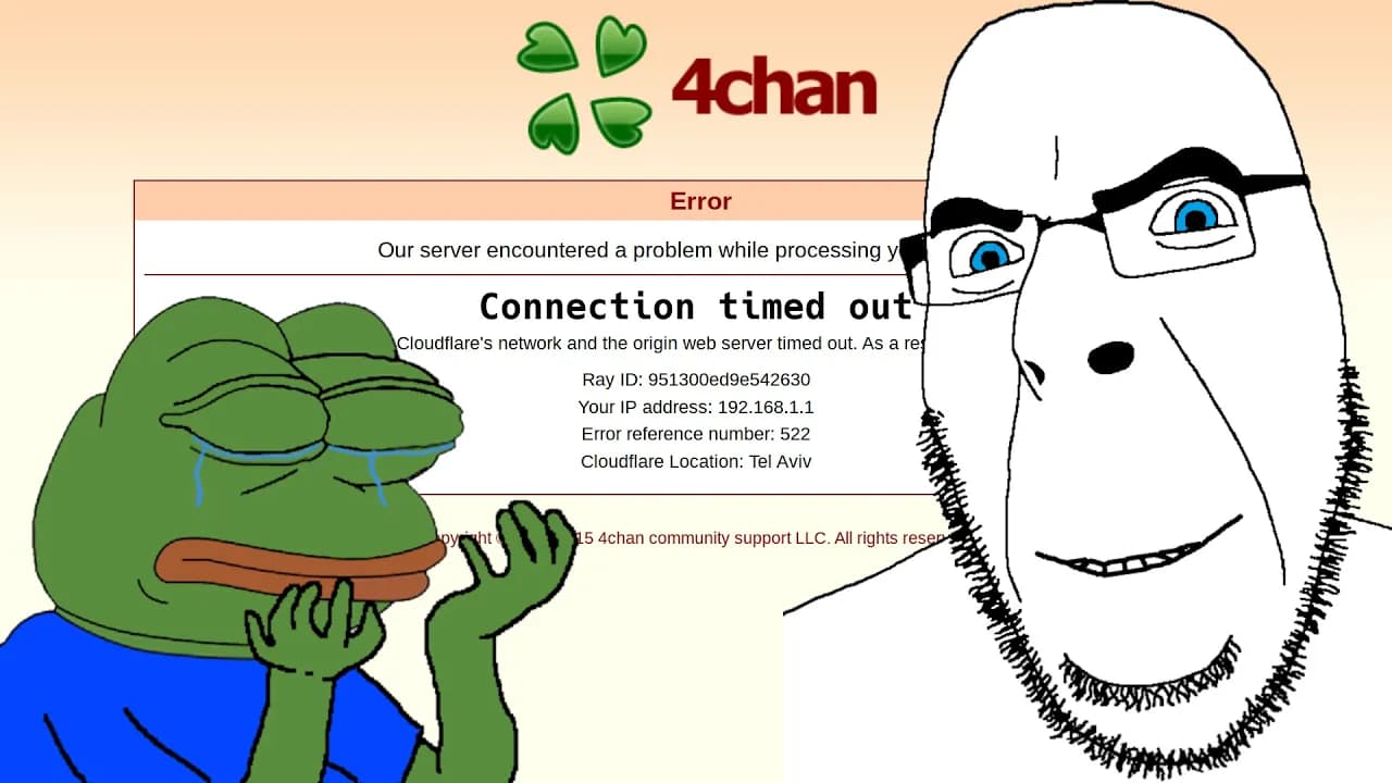 4Chan Hacked, Admins Doxxed, Site SHUTDOWN