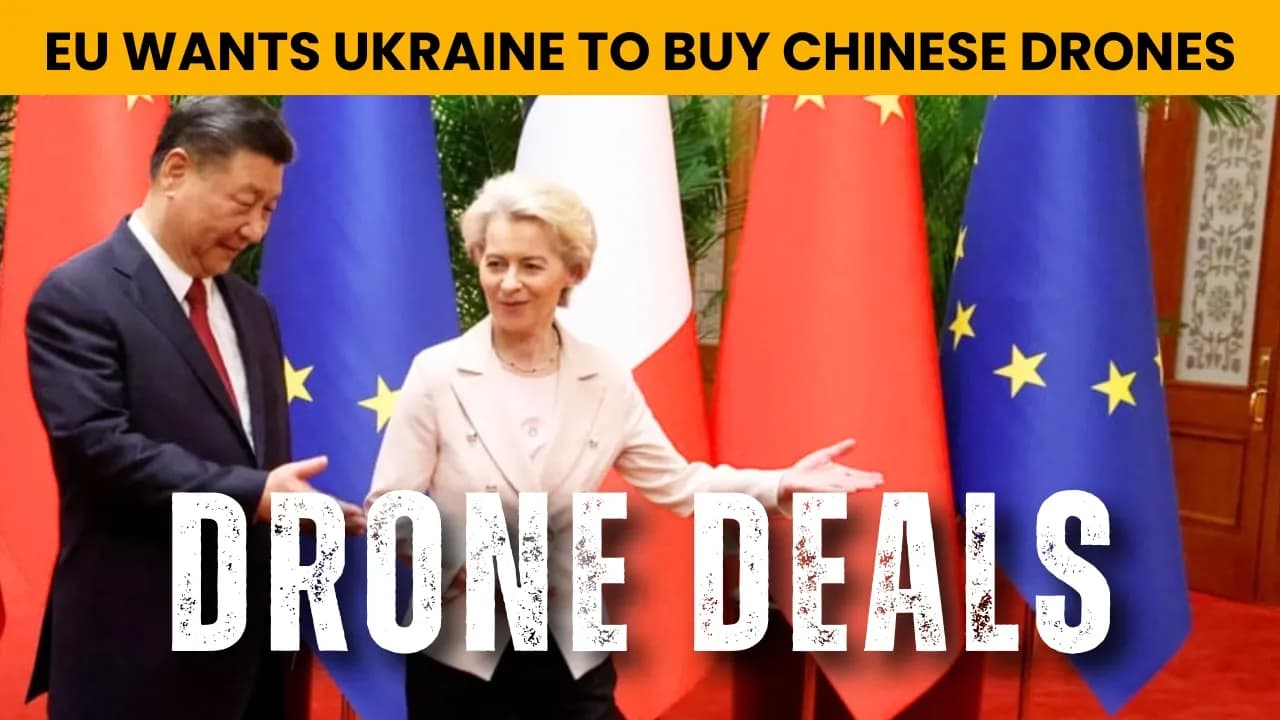 EU-CHINA-UKRAINE Drone Trade