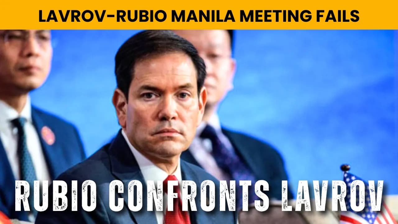 Manila Meeting: Lavrov, Rubio And Iran Strikes CIA Facilities