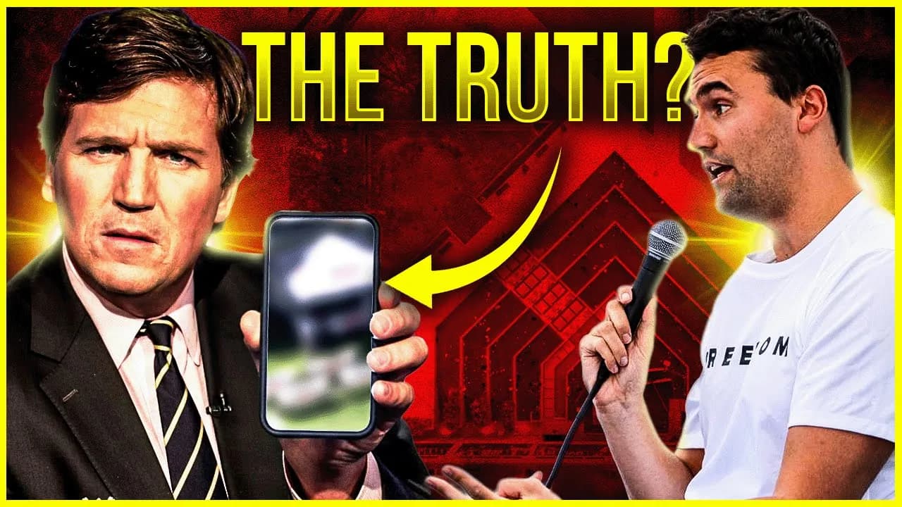 Tucker Just Went CRYPTIC on Charlie Kirk…