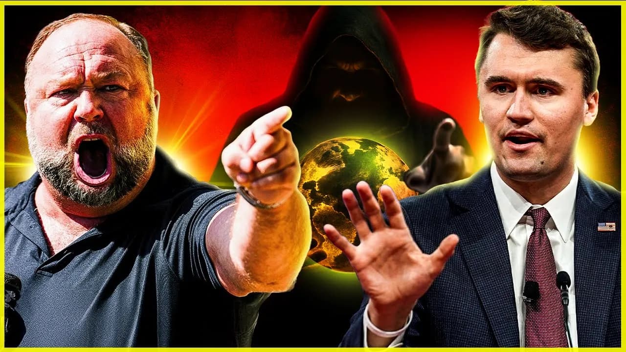 Alex Jones & Charlie Kirk Named the SECRET Ruler of the World
