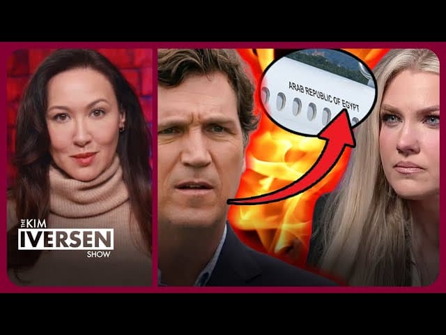 Tucker: Egyptian Planes Trailed Erika Kirk for Years
