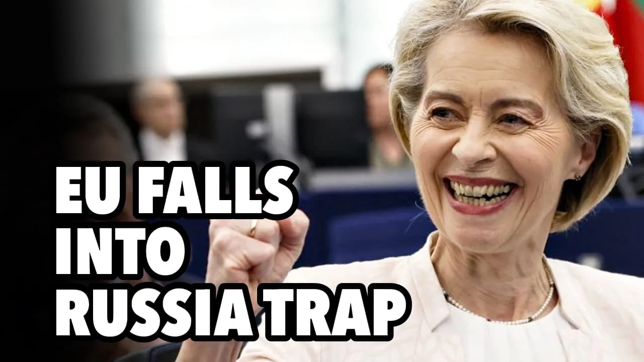 EU crosses RUBICON, permanent asset FREEZE. Falls into Russia's trap