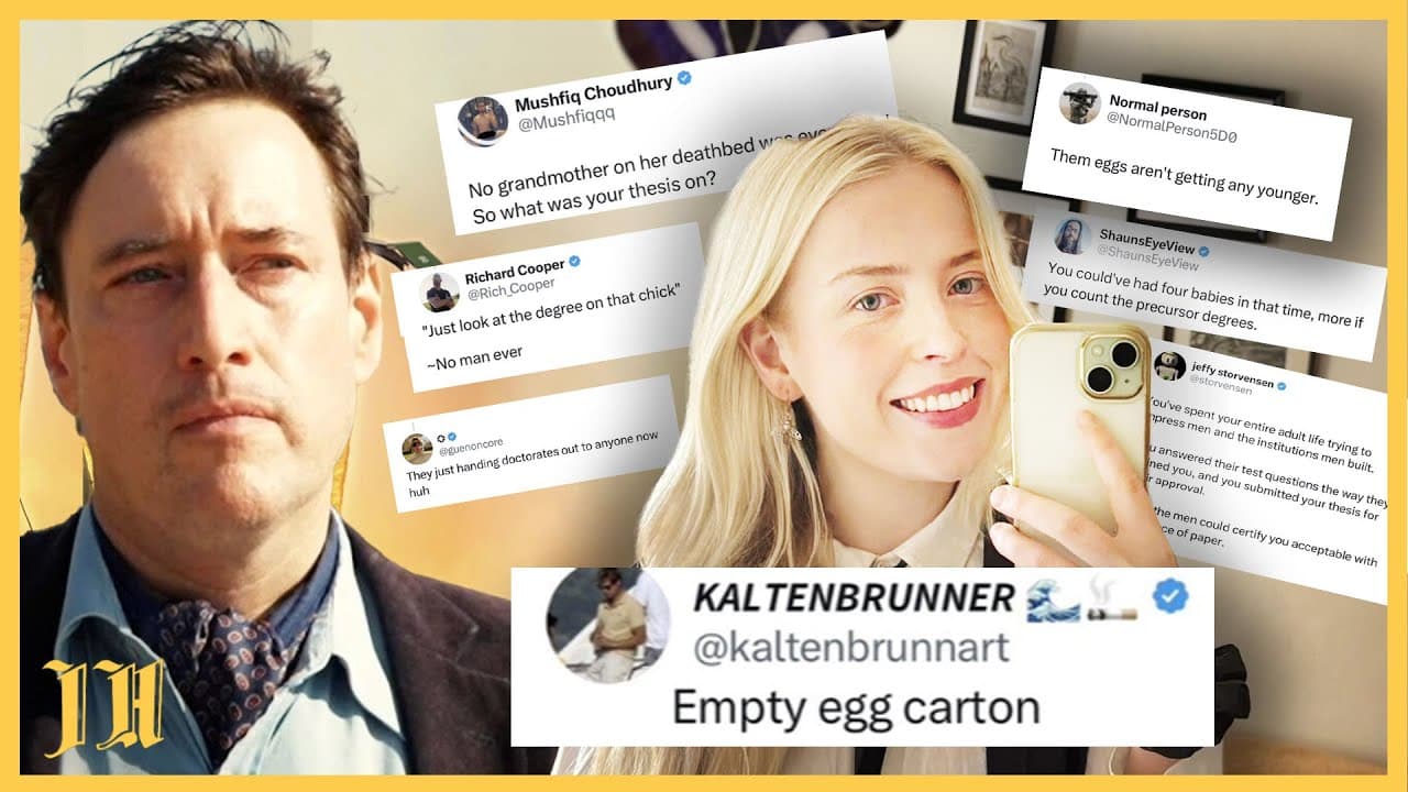 ⁠What did she expect?