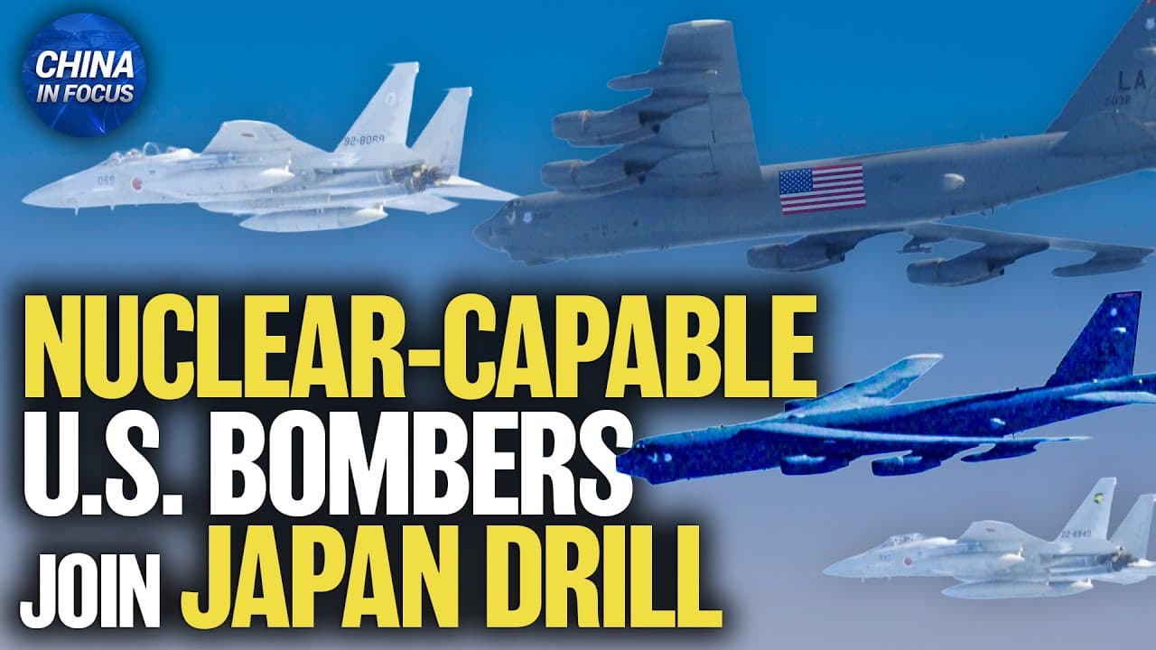 U.S. Joins Japan in Show of Force Against China | China in Focus