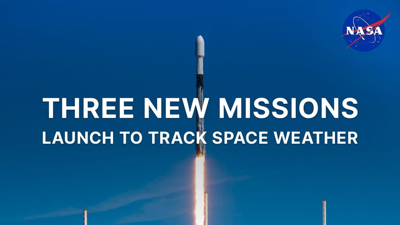 Three New Missions Launch to Track Space Weather