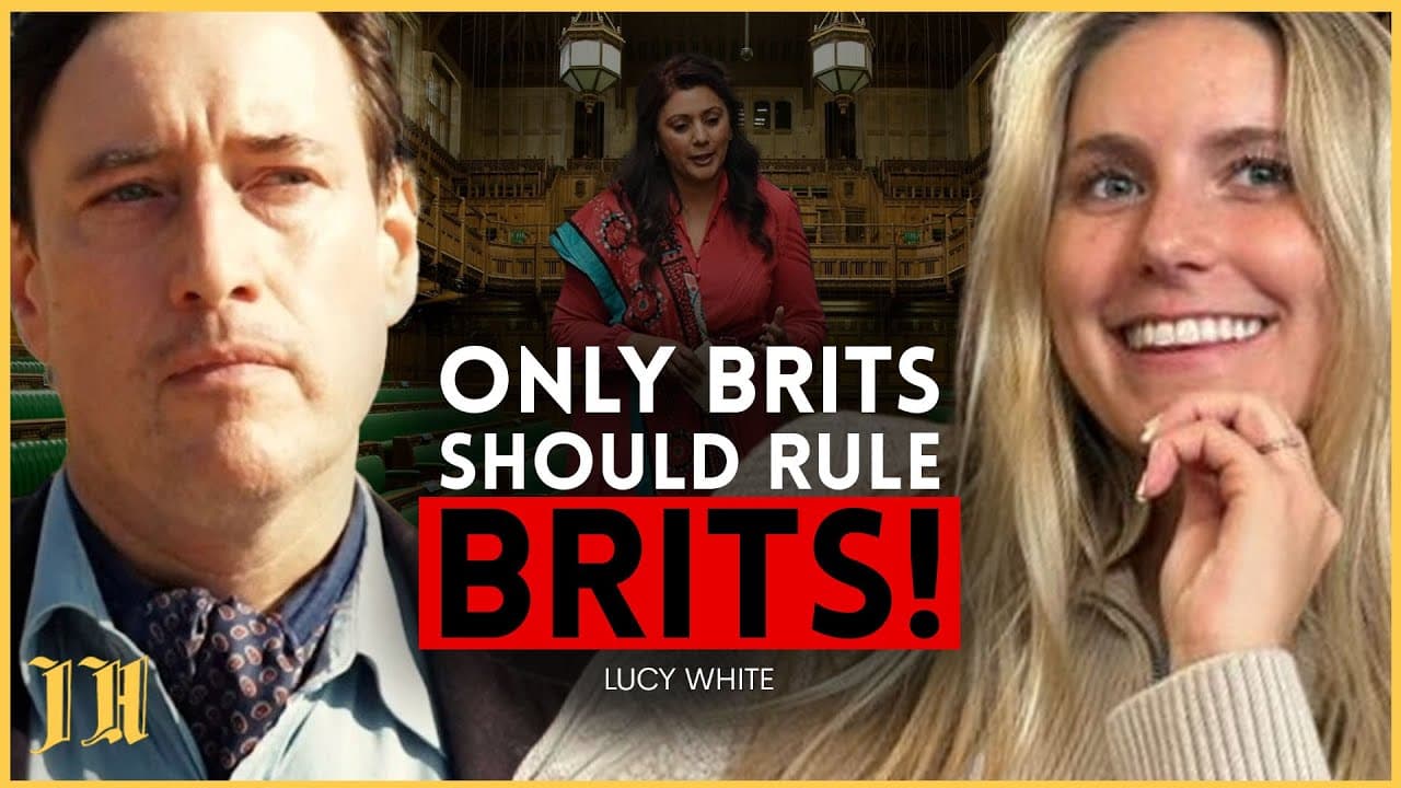 The girl who went viral for ENRAGING the establishment! | Lucy White [CENSORED VERSION]