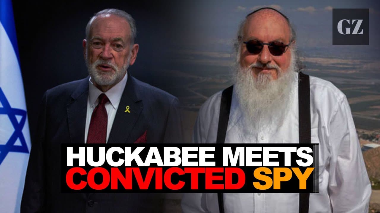 Huckabee's met secretly with traitorous Israeli spy