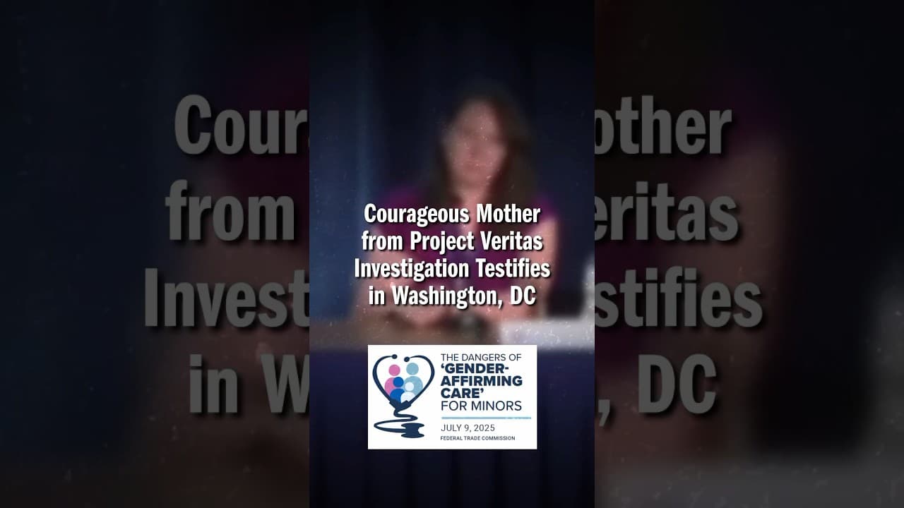 “Gender Affirming Care” Took Her Daughter’s Life! Brave Mother Testifies in Washington DC.